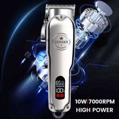 Professional Dog Hair Clipper All Metal Rechargeable Pet Trimmer Cat Shaver Cutting Machine Puppy Grooming Haircut Low Noice - Image 3