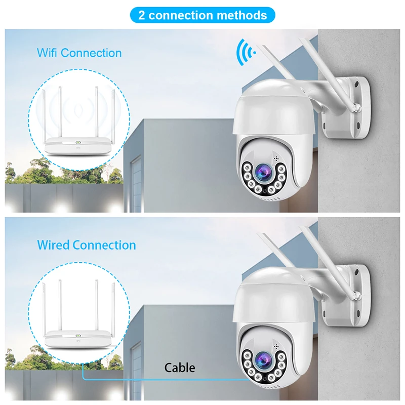 8MP 4K Wireless PTZ Camera HD 1080P Color Night Vision Wifi IP Camera Outdoor 5MP Ai Auto Tracking CCTV Surveillance Cam iCsee 8MP 4K Wireless PTZ Camera HD 1080P Color Night Vision Wifi IP Camera Outdoor 5MP Ai Auto Tracking CCTV Surveillance Cam iCsee