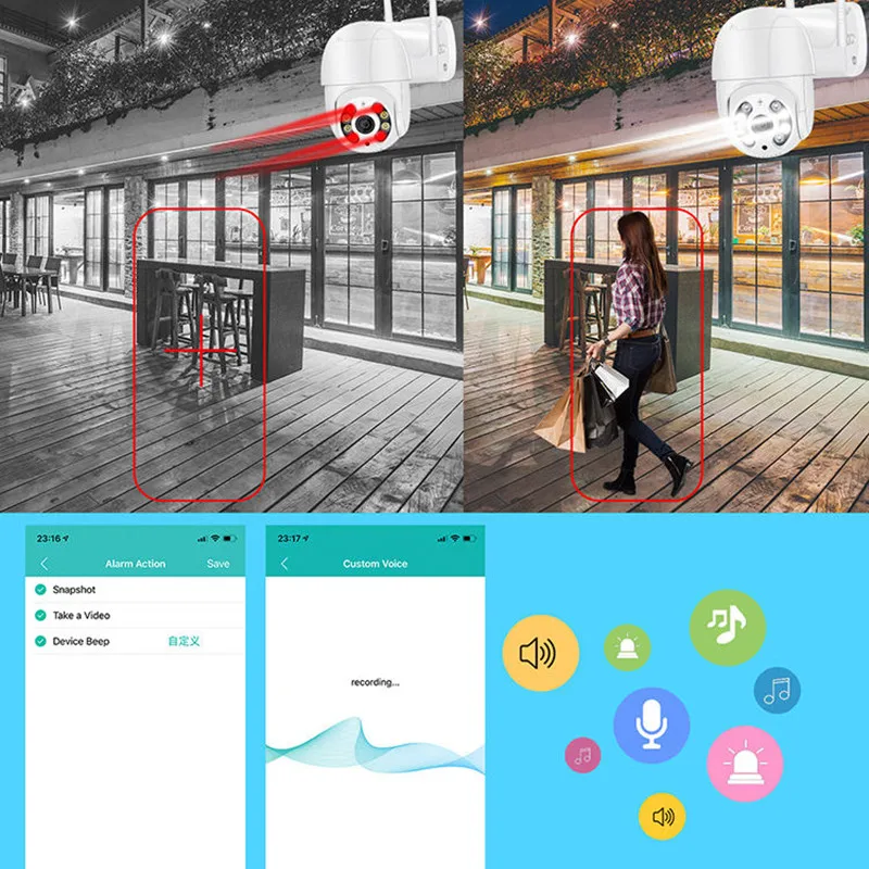 8MP 4K Wireless PTZ Camera HD 1080P Color Night Vision Wifi IP Camera Outdoor 5MP Ai Auto Tracking CCTV Surveillance Cam iCsee 8MP 4K Wireless PTZ Camera HD 1080P Color Night Vision Wifi IP Camera Outdoor 5MP Ai Auto Tracking CCTV Surveillance Cam iCsee