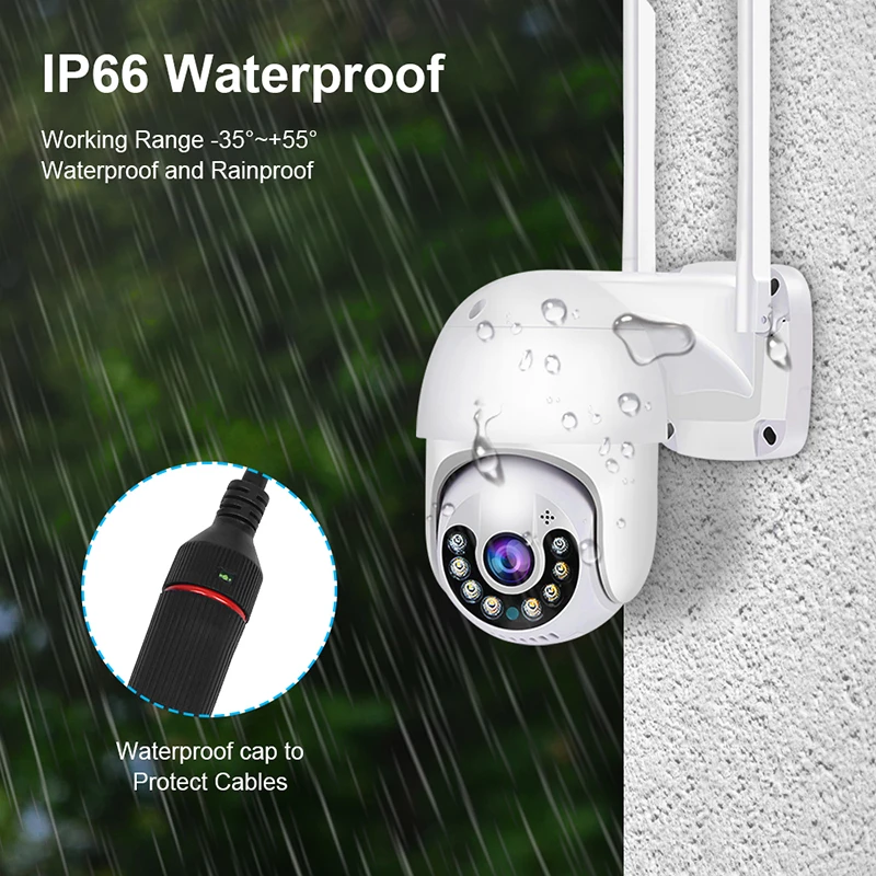 8MP 4K Wireless PTZ Camera HD 1080P Color Night Vision Wifi IP Camera Outdoor 5MP Ai Auto Tracking CCTV Surveillance Cam iCsee 8MP 4K Wireless PTZ Camera HD 1080P Color Night Vision Wifi IP Camera Outdoor 5MP Ai Auto Tracking CCTV Surveillance Cam iCsee