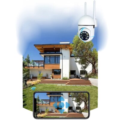 1080P HD PTZ 2.4G WIFI IP Camera Audio CCTV Surveillance Cam Outdoor Night Vision Wireless Waterproof Security Protection - Image 5