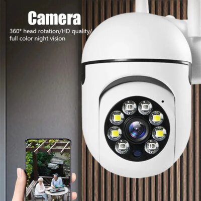 1080P HD PTZ 2.4G WIFI IP Camera Audio CCTV Surveillance Cam Outdoor Night Vision Wireless Waterproof Security Protection - Image 2