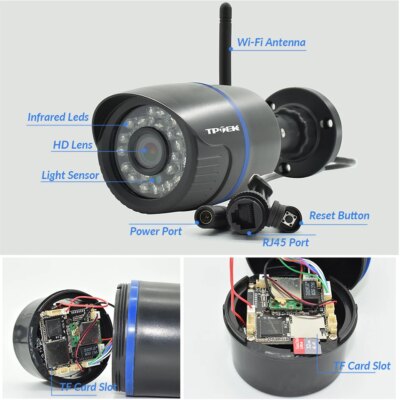 4MP 1080P IP Camera Outdoor WiFi Security Camera Wireless Video Surveillance Wi Fi Bullet CCTV HD Camara CamHipro CamHi Cam - Image 5