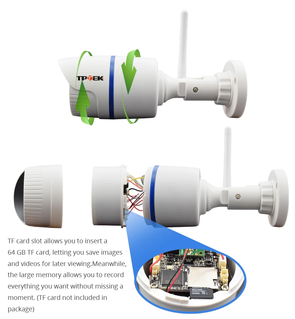 4MP 1080P IP Camera Outdoor WiFi Home Security Camera Wireless Surveillance Wi Fi Bullet Waterproof IP Video HD Camara CamHi Cam