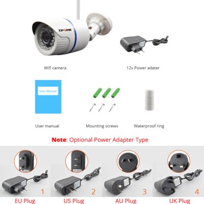 4MP 1080P IP Camera Outdoor WiFi Home Security Camera Wireless Surveillance Wi Fi Bullet Waterproof IP Video HD Camara CamHi Cam - Image 6