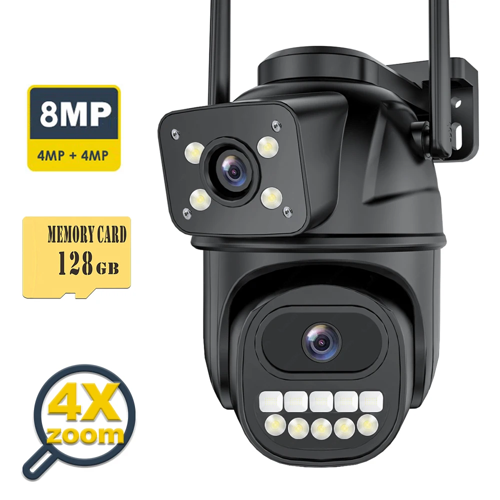 4K 8MP Add 128G