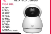 YI Camera 2K Dome Wifi Surveillance Camera Pan&Tilt IP CCTV Smart Home Baby Pet Monitor Security Protection Auto Tracking