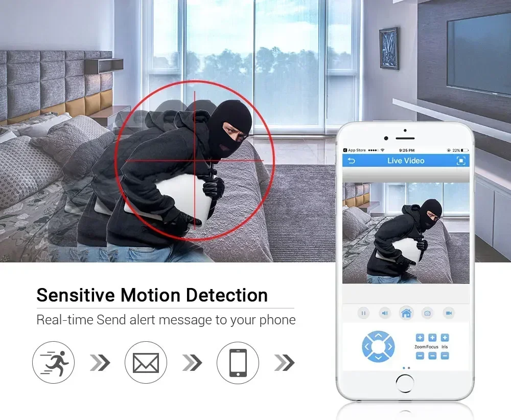 Tuya 5MP Wifi IP Camera Color night vision Outdoor Auto Tracking Wireless PTZ CCTV Security Surveillance Camera Smart Life Cam