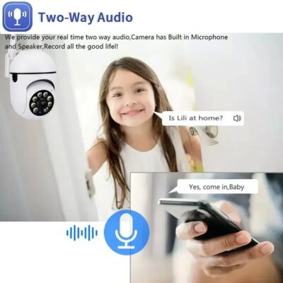 Tuya 5MP Wifi IP Camera Color night vision Outdoor Auto Tracking Wireless PTZ CCTV Security Surveillance Camera Smart Life Cam - Image 2