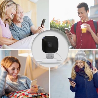 4K Mini WiFi Camera IP/AP Remote Monitor Cloud Storage 2-Way Audio Motion Detection Camcorder Surveillance Security Cam 2025 NEW - Image 6