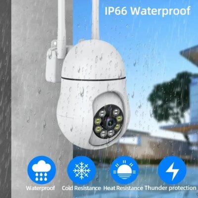 Tuya 5MP Wifi Camera Indoor 360 PTZ Pet Baby Monitor IR Night Vision Ai Detect P2P Surveillance IP Cameras With Tuya Smart Life - Image 6
