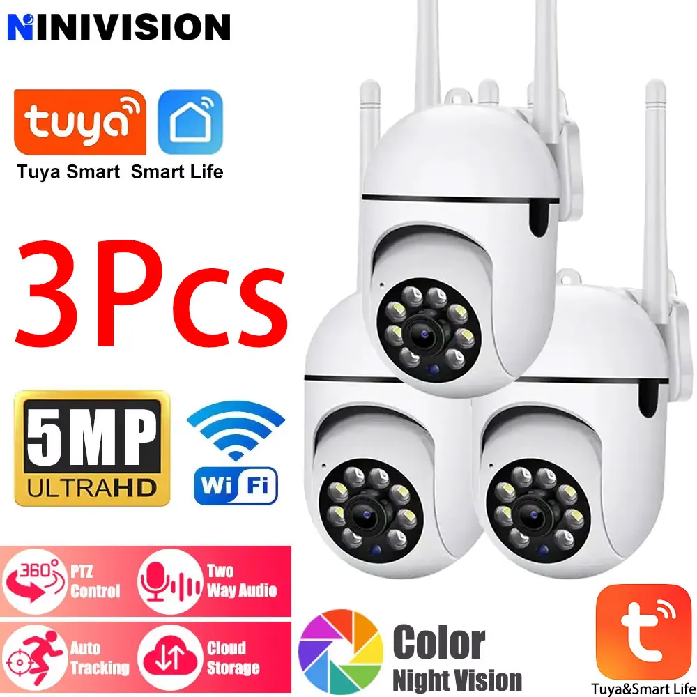 3Pcs Tuya Camera