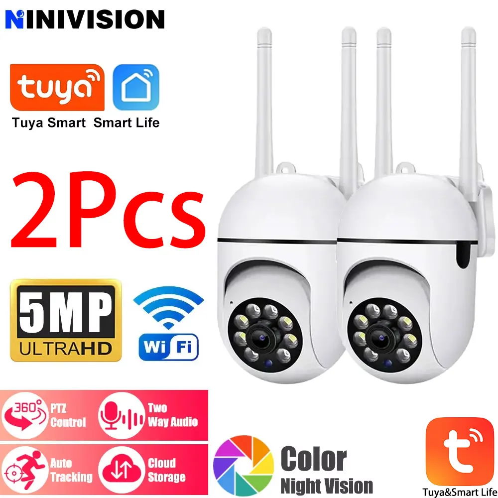 2Pcs Tuya Camera