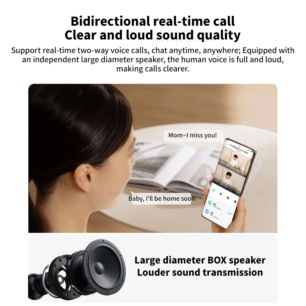 Xiaomi C500 Smart Camera Dual Lens PTZ 360° Pets&Facial Detection 4 Million pixels Full Color Night Vision WiFi 6 For MiHome app