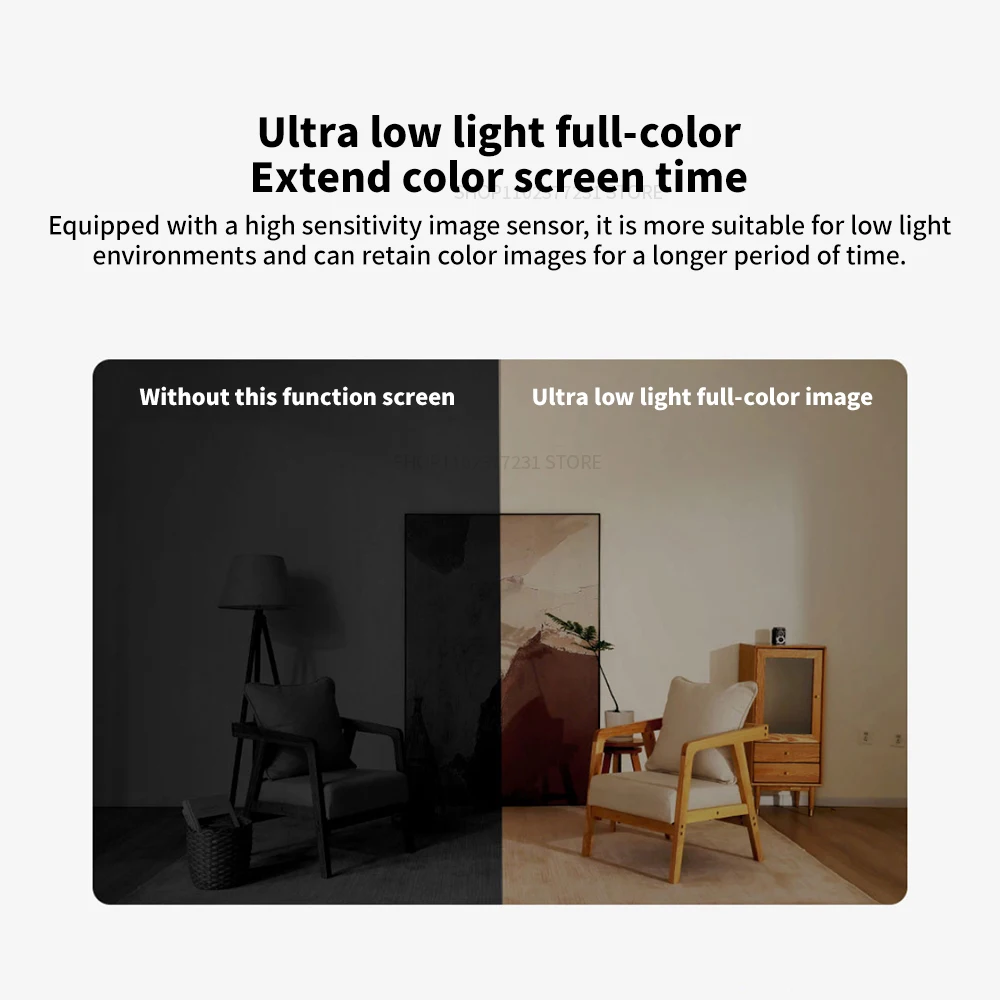 Xiaomi C500 Smart Camera Dual Lens PTZ 360° Pets&Facial Detection 4 Million pixels Full Color Night Vision WiFi 6 For MiHome app