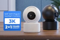 IMILAB C22 3K Security Indoor Camera - 360° View Home Camera with Color Night Vision for Baby/Pet Monitor WiFi6 AI Detection