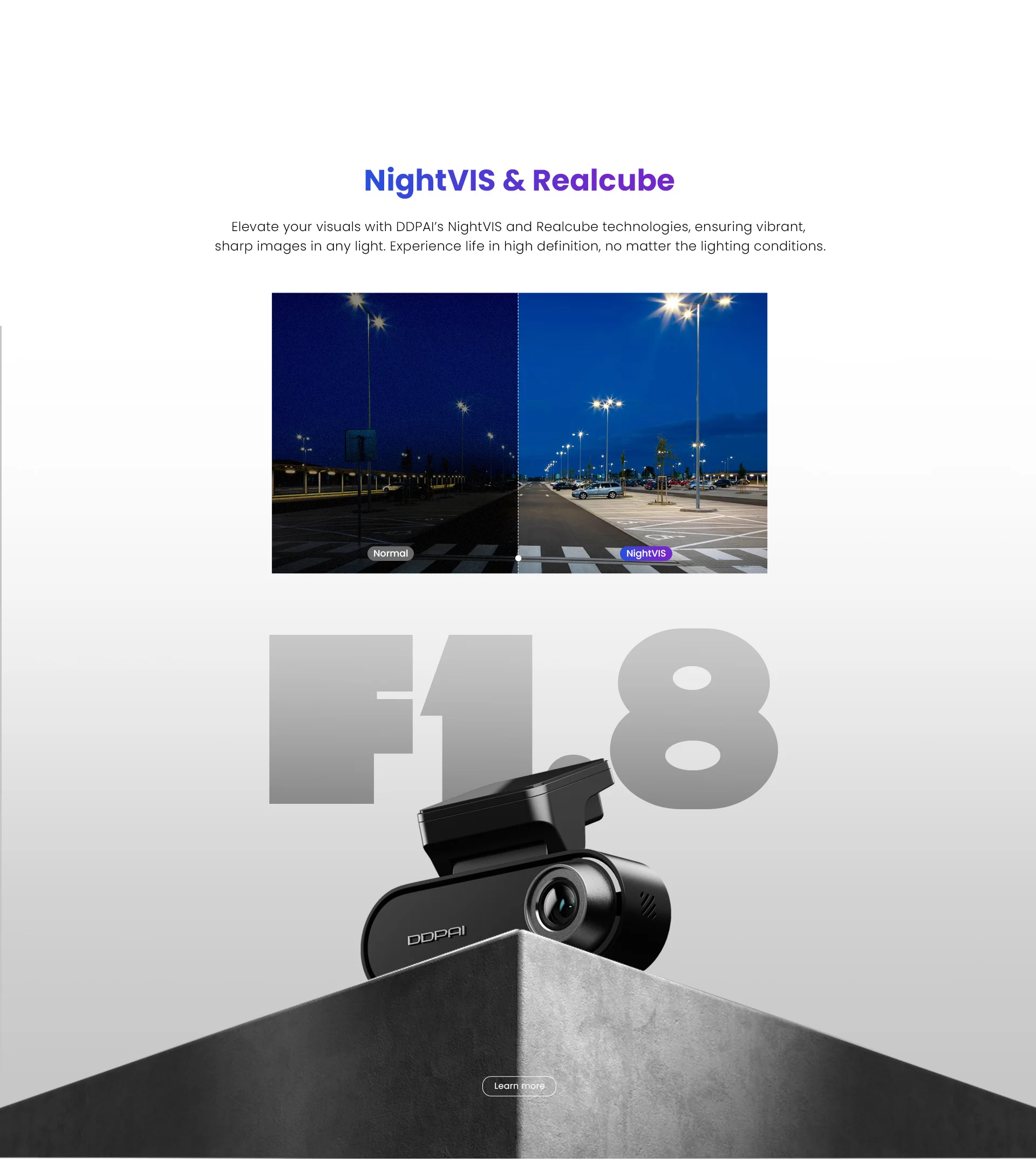 DDPAI Dash Cam N5 Dual Front and Rear 4K Ultra HD Resolution  Dash Camera NightVIS ADAS GPS Auto record