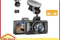 AZDOME Dash Cam M01 Pro 3“ IPS Screen ADAS Car DVR 1080P Auto Recorder 24H Parking G-sensor Support 150° FOV Dual-channel Record