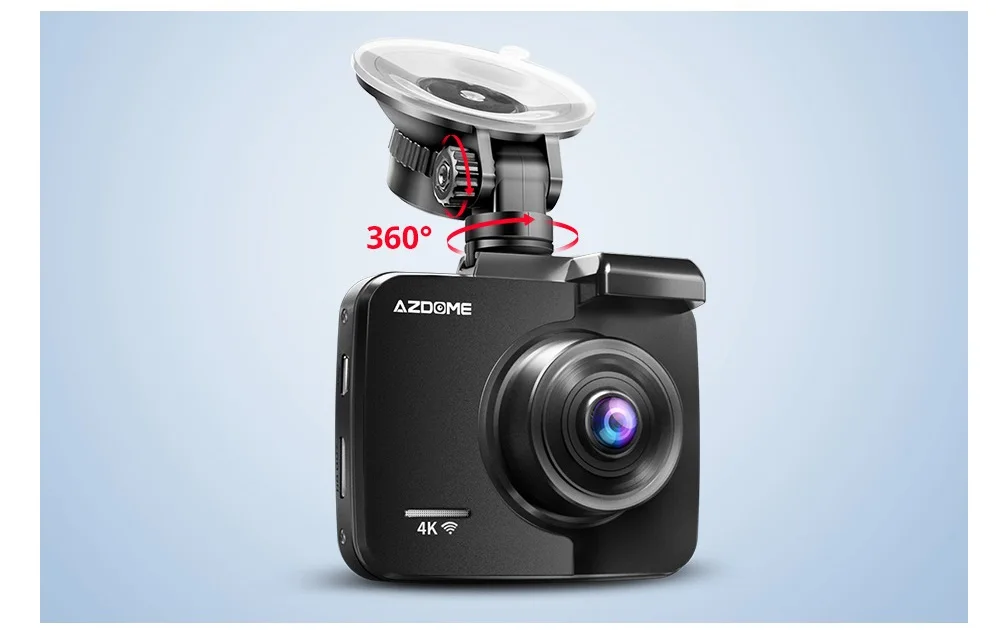 AZDOME Dash Cam GS63H 4K HD Dash Car Camera Night Vision WDR Car DVR Built-In GPS Wi-Fi G-Sensor Motion Detection AZDOME Dash Cam GS63H 4K HD Dash Car Camera Night Vision WDR Car DVR Built-In GPS Wi-Fi G-Sensor Motion Detection