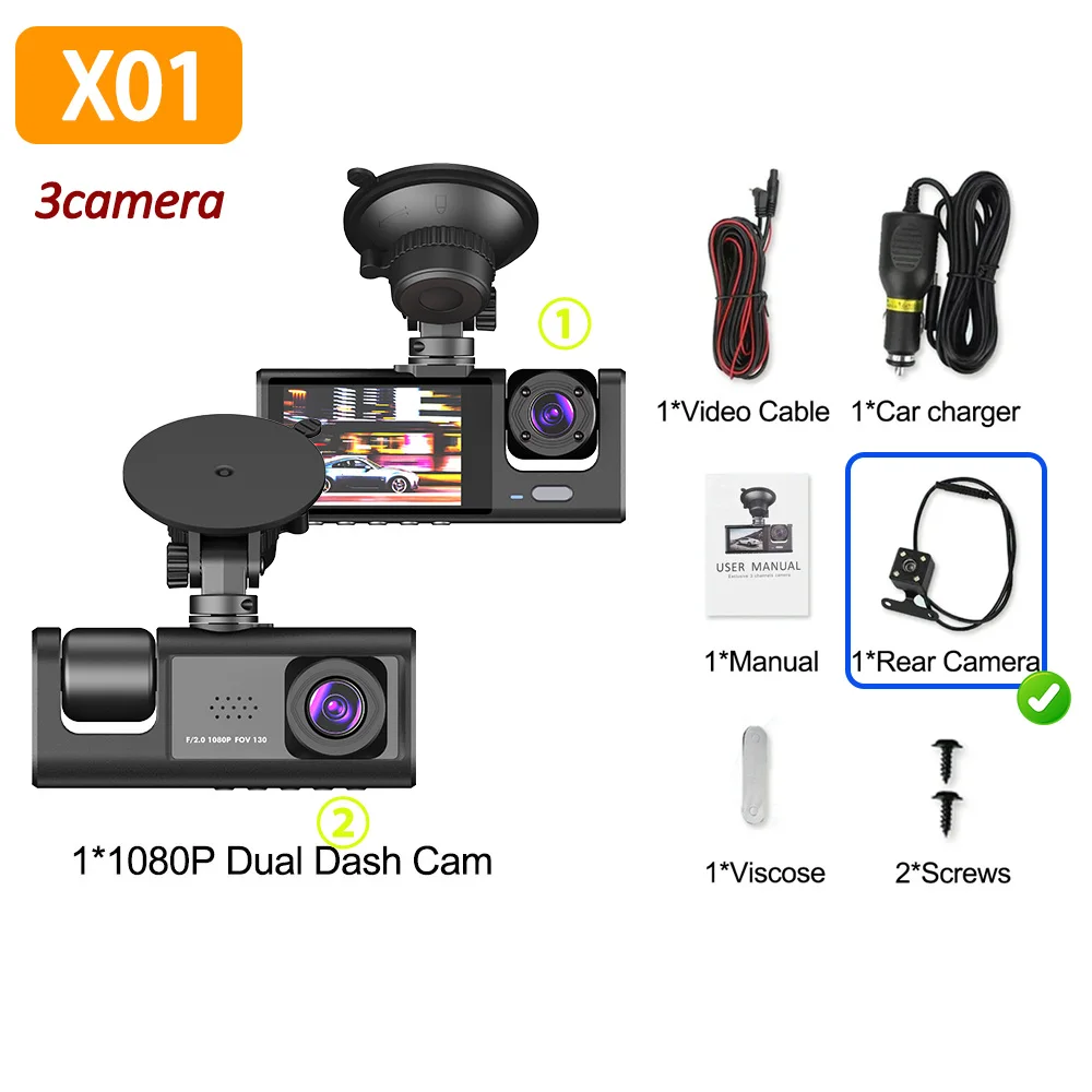 3 camera no card