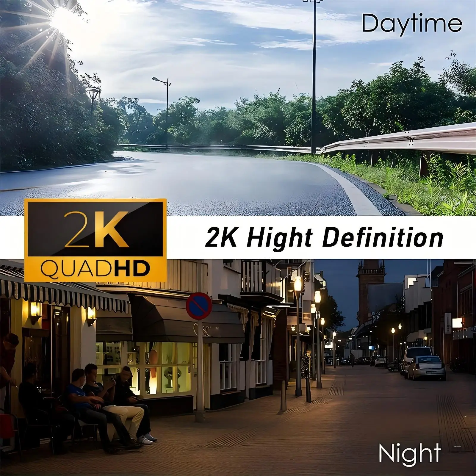 2K Car Dash Cam DVR Recorder Auto Recorder APP Control Black Box WIth WIFI Voice 24h Parking Monitoring function car accessories