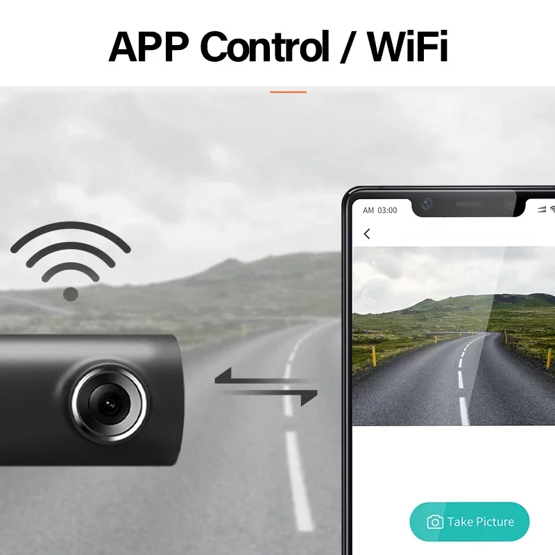 2K Car Dash Cam DVR Recorder Auto Recorder APP Control Black Box WIth WIFI Voice 24h Parking Monitoring function car accessories