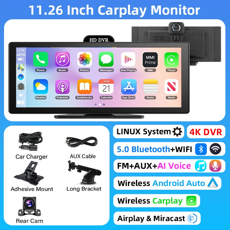 K39-4K Dual Cam