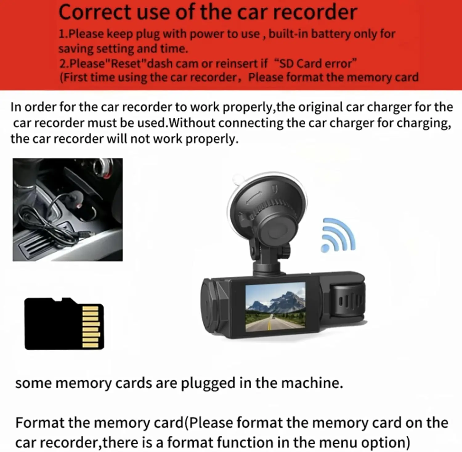 WIFI APP Control Car Dvr 2/3 Channel 1080P Dash Cam for Cars Front and Rear View Recorder Video Car Camera for Car Assecories WIFI APP Control Car Dvr 2/3 Channel 1080P Dash Cam for Cars Front and Rear View Recorder Video Car Camera for Car Assecories