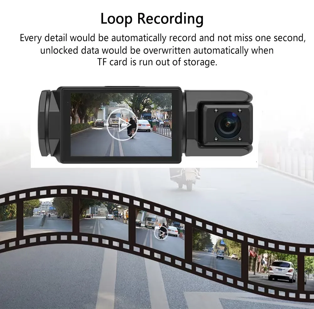 WIFI APP Control Car Dvr 2/3 Channel 1080P Dash Cam for Cars Front and Rear View Recorder Video Car Camera for Car Assecories WIFI APP Control Car Dvr 2/3 Channel 1080P Dash Cam for Cars Front and Rear View Recorder Video Car Camera for Car Assecories