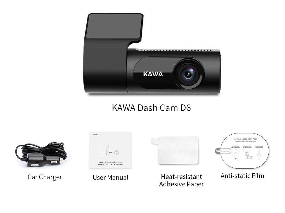 1440P KAWA Car DVR D6 Dash Cam 2K Video Recorder WiFi/App/Voice Control Dash Camera WDR G sensor Night Vision Hidden Dashcam 1440P KAWA Car DVR D6 Dash Cam 2K Video Recorder WiFi/App/Voice Control Dash Camera WDR G sensor Night Vision Hidden Dashcam