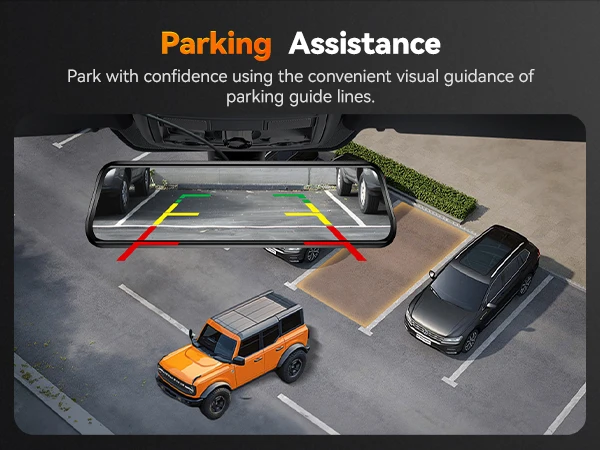WOLFBOX G850 Front and Rear 4K 5.8Ghz WIFI Voice Control Dash Cam Car Camera WDR 1080P Dash Camera GPS Night Vision 24H Parking WOLFBOX G850 Front and Rear 4K 5.8Ghz WIFI Voice Control Dash Cam Car Camera WDR 1080P Dash Camera GPS Night Vision 24H Parking