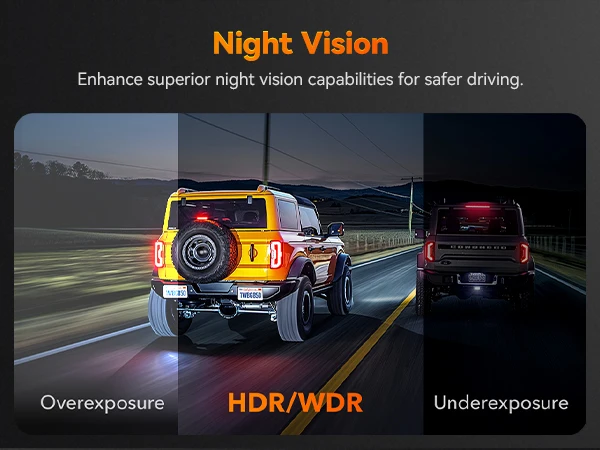 WOLFBOX G850 Front and Rear 4K 5.8Ghz WIFI Voice Control Dash Cam Car Camera WDR 1080P Dash Camera GPS Night Vision 24H Parking WOLFBOX G850 Front and Rear 4K 5.8Ghz WIFI Voice Control Dash Cam Car Camera WDR 1080P Dash Camera GPS Night Vision 24H Parking