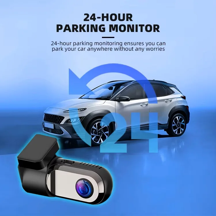 TAVALER Mini HD Car Video Recorder DVR Dash Cam 24 Hours Parking Monitor Car  Driving Record 720P/1080P HD USB/WIFI Dash Camera