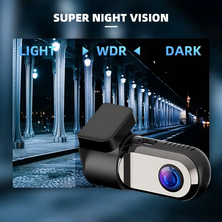 TAVALER Mini HD Car Video Recorder DVR Dash Cam 24 Hours Parking Monitor Car  Driving Record 720P/1080P HD USB/WIFI Dash Camera