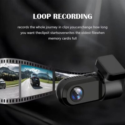 TAVALER Mini HD Car Video Recorder DVR Dash Cam 24 Hours Parking Monitor Car  Driving Record 720P/1080P HD USB/WIFI Dash Camera - Image 2