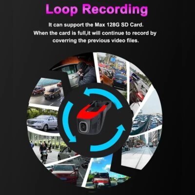HD 4K 2160P WiFi Car DVR Dash Cam Camera 1080P 1600P 2K24H Parking Monitor APP Control Car Driving Video Recorder for all cars - Image 5