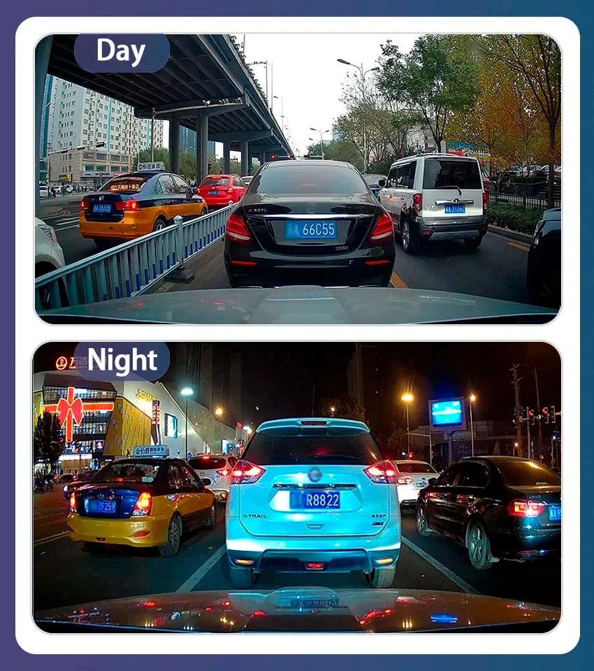 HD 4K 2160P WiFi Car DVR Dash Cam Camera 1080P 1600P 2K24H Parking Monitor APP Control Car Driving Video Recorder for all cars
