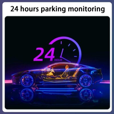 HD 4K 2160P WiFi Car DVR Dash Cam Camera 1080P 1600P 2K24H Parking Monitor APP Control Car Driving Video Recorder for all cars - Image 4