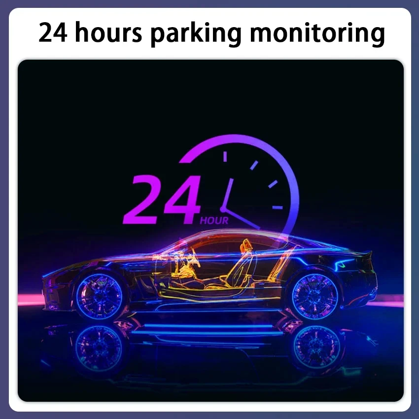 HD 4K 2160P WiFi Car DVR Dash Cam Camera 1080P 1600P 2K24H Parking Monitor APP Control Car Driving Video Recorder for all cars