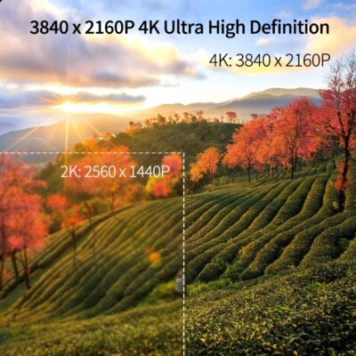 12InchDash Cam 4K 3840*2160P Car Mirror Video Recording Carplay & Android Auto Wireless Connection 5G WiFi GPS Navigation FM AUX - Image 2