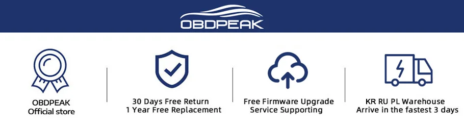 OBDPEAK K50 10.26'' Dashboard 4G+64G Android 13 AI Screen Dash Cam GPS Navigation Carplay Android AUTO Dual Lens Video Recorder