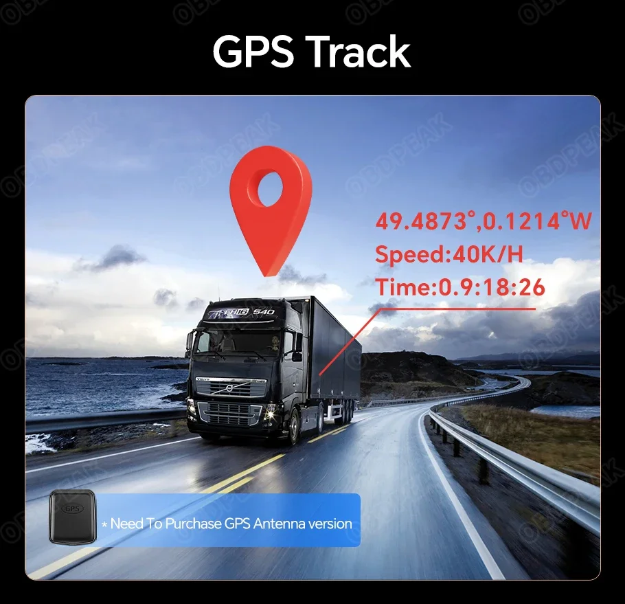 2.5K 11.26 Inch 3 Channel Dash Cam GPS with Wireless Apple Carplay & Android Auto Voice Control Backup Camera IR Night Vision