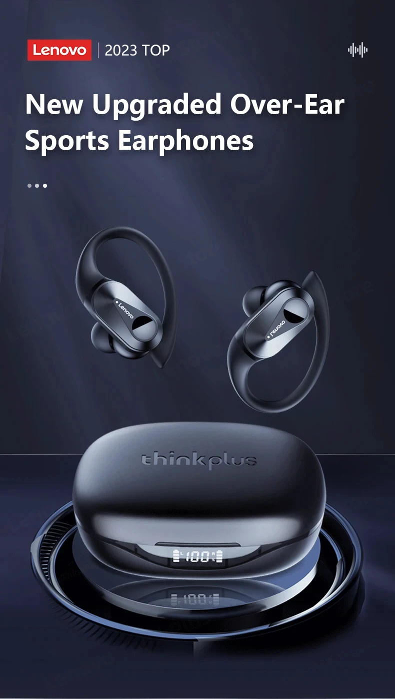 Original Lenovo LP75 TWS Bluetooth V5.3 Headphones Wireless LED Digital Display Earphones Noise Reduction Waterproof Headset New Original Lenovo LP75 TWS Bluetooth V5.3 Headphones Wireless LED Digital Display Earphones Noise Reduction Waterproof Headset New