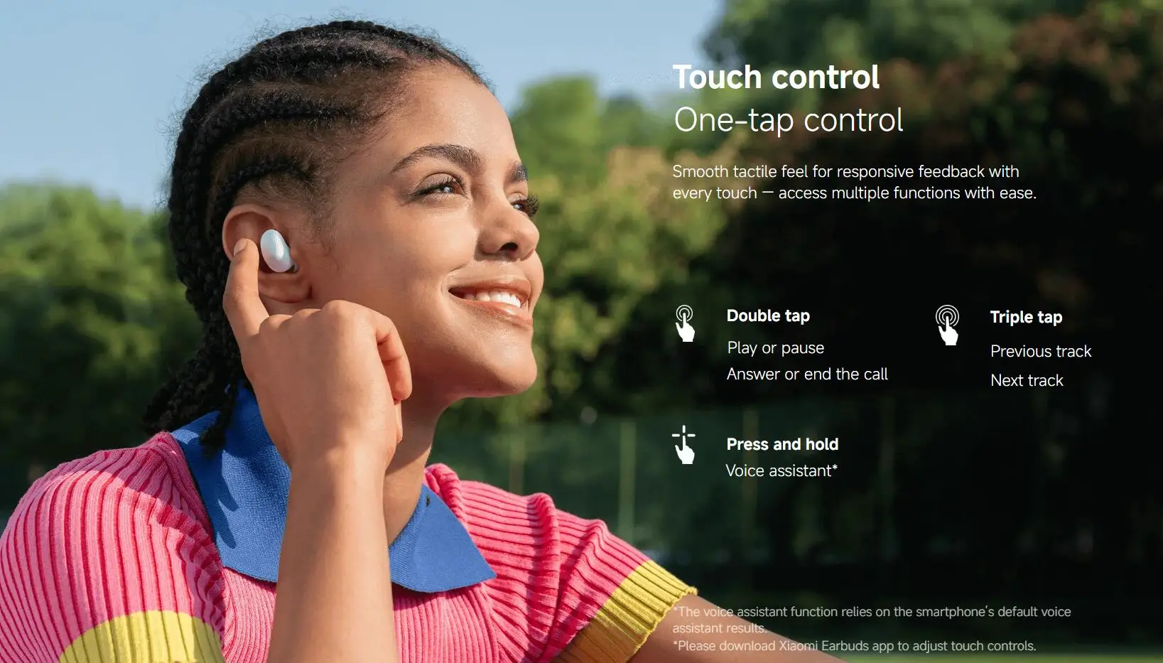 New Xiaomi Redmi Buds 6 Play Wireless Bluetooth Earphone, AI Noise Reduction, BT5.4, Touch Control Wireless Earphone 5 EQ Modes