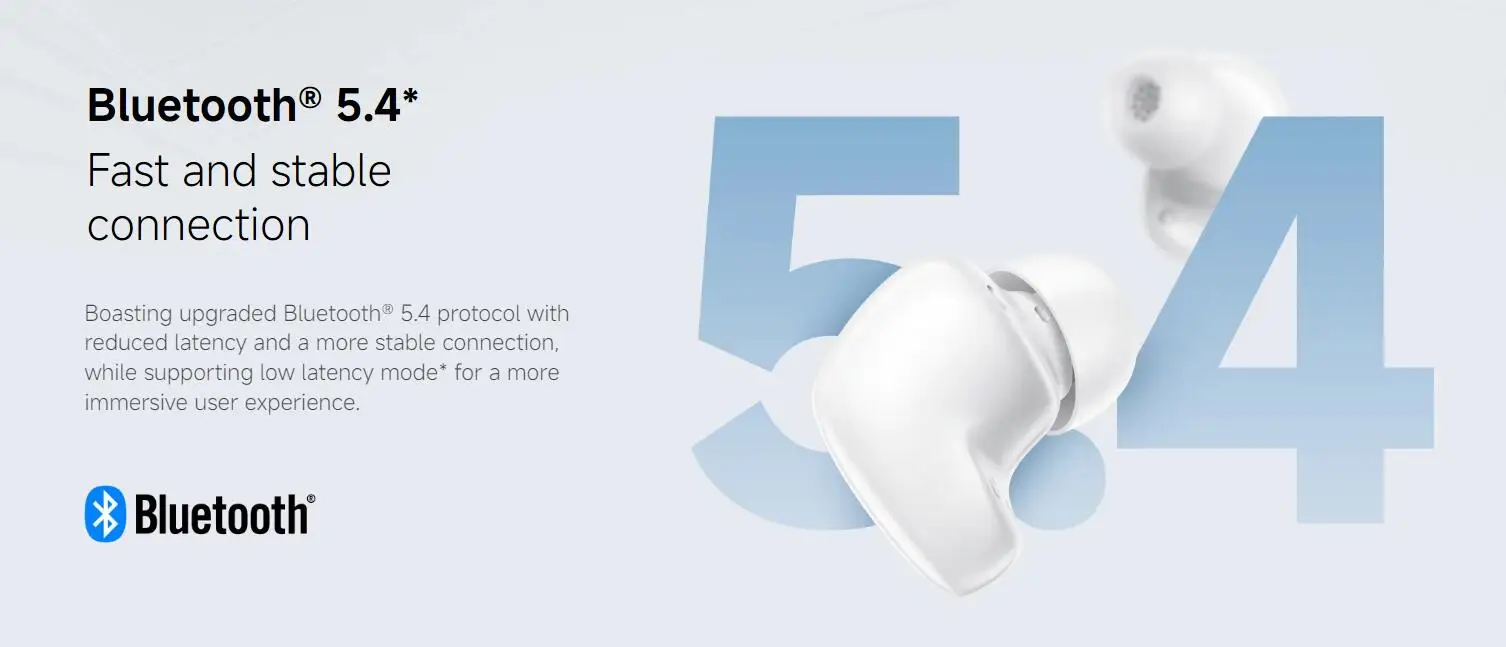 New Xiaomi Redmi Buds 6 Play Wireless Bluetooth Earphone, AI Noise Reduction, BT5.4, Touch Control Wireless Earphone 5 EQ Modes