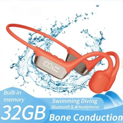 Xiaomi Mijia Bone Conduction Earphones IPX8 Waterproof Headset for Swimming Bluetooth 5.4 Wireless Sport Headphones MP3 32G RAM - Image 2