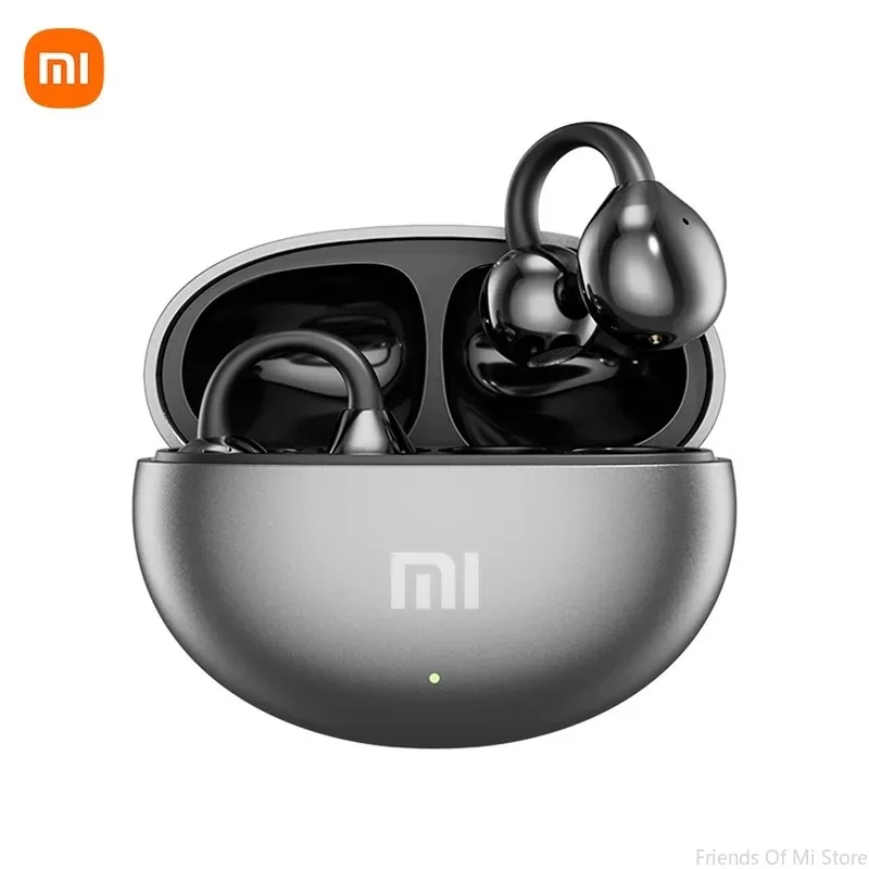 Xiaomi Open Ear Clip Earbuds ENC Wireless Bluetooth5.4 Headphone Noise Cancelling Earphone With Mic For Android iOS Xiaomi Open Ear Clip Earbuds ENC Wireless Bluetooth5.4 Headphone Noise Cancelling Earphone With Mic For Android iOS