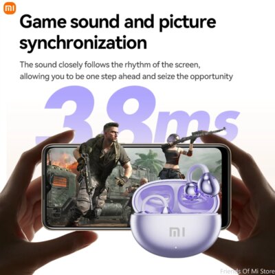 Xiaomi Open Ear Clip Earbuds ENC Wireless Bluetooth5.4 Headphone Noise Cancelling Earphone With Mic For Android iOS - Image 3