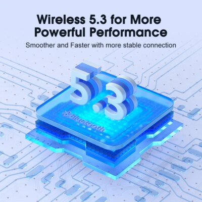 QCY T13 ANC Wireless Earphones Bluetooth 5.3 TWS ANC Noise Cancellation Headphone 4 Mics ENC Headset in-Ear Handfree Earbuds - Image 5