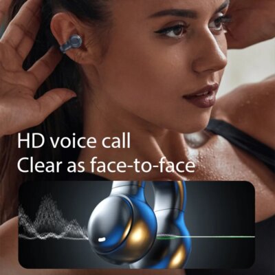 High Quality Bone Conduction Wireless Earphones Bluetooth Noise Reduction Sports Gaming Earphones Suitable For Xiaomi Iphone - Image 6